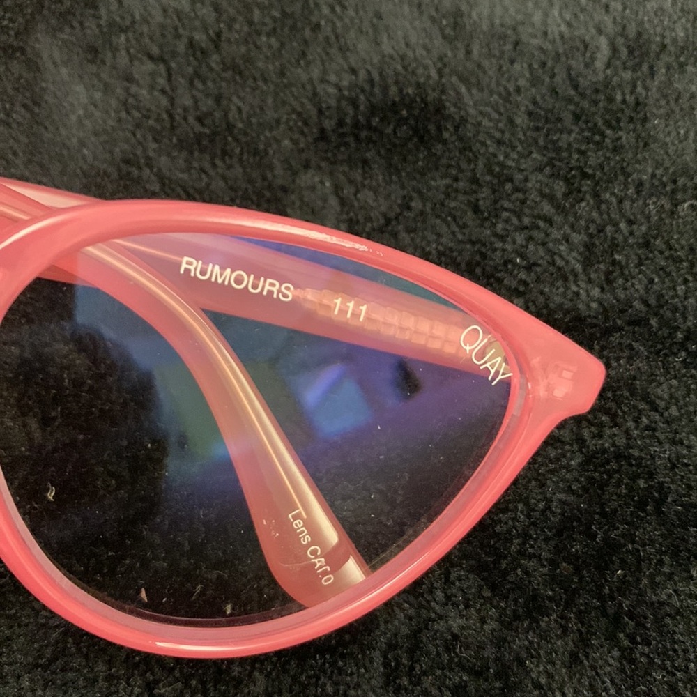 Quay Eyeglasses- Pink - Picture 4 of 7